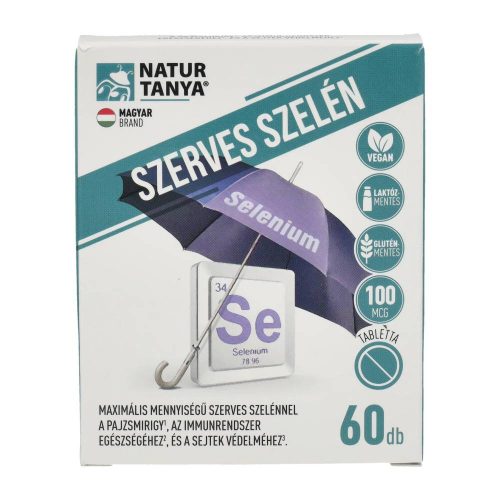 Natur tanya szerves szelén 60 db