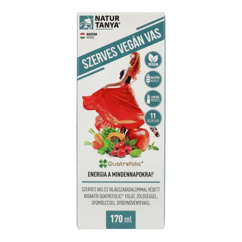 Natur tanya szerves vegán vas szirup 170