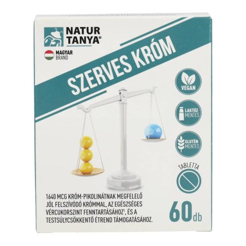 Natur tanya szerves króm 60 db