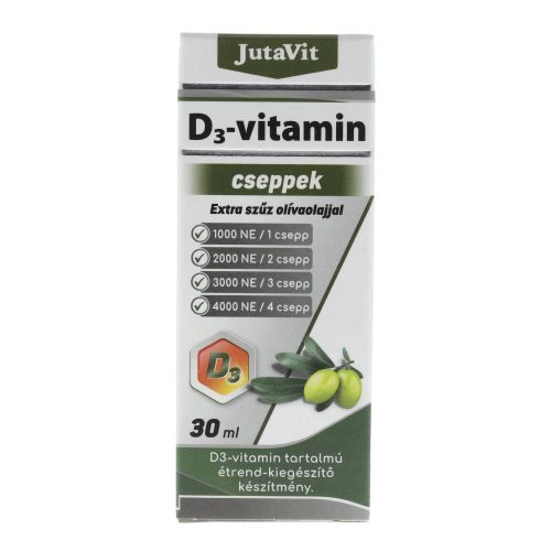 Jutavit d3-vitamin 1000ne oliva csepp