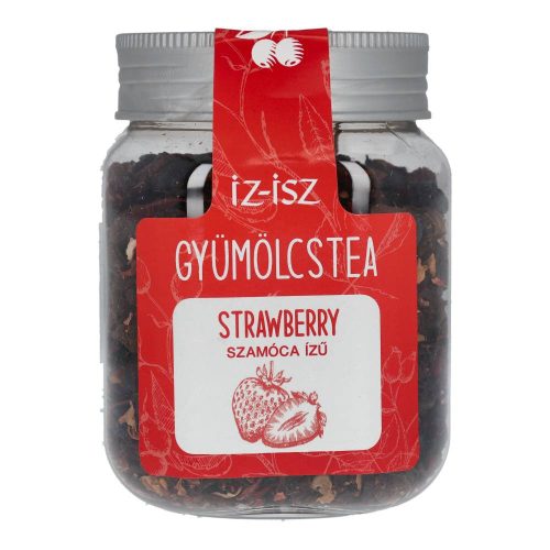 Íz-isz gyümölcstea szamóca 120g