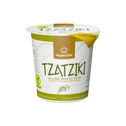 Veganchef tzatziki jellegű krém laktózmentes  30n