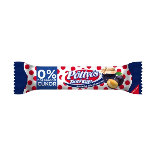 Pöttyös túró rudi szilvás cukormentes 35g 27n