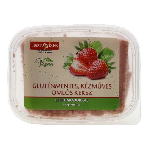 Tiszta ízek epres keksz gluténmentes 180g