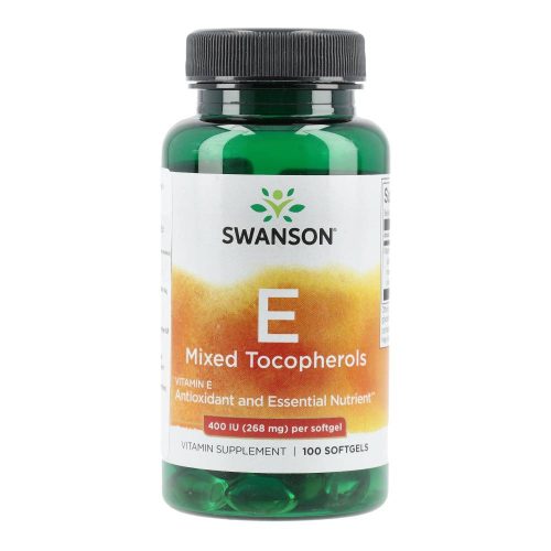 Swanson e-vitamin kapszula 100 db