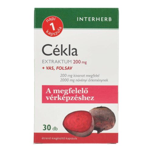 Interherb napi1 cékla extrakt.200mg kap