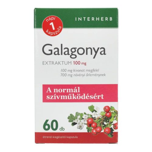 Interherb napi1 galagonya extr. kapszula 