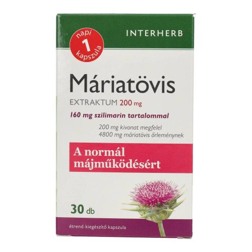 Interherb napi1 máriatövis extr. kapszula 