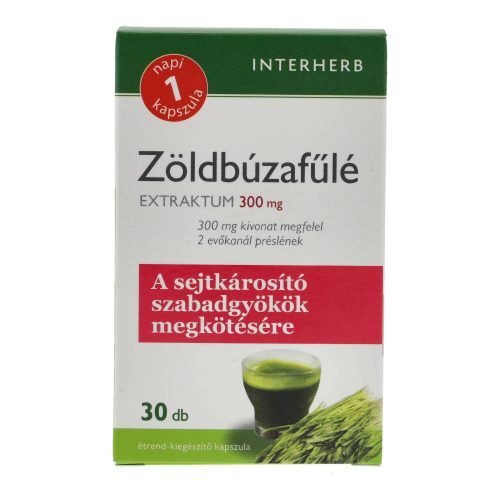 Interherb napi1 zöldbúzafűlé extr.kapszula 