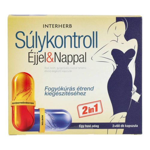 Interherb súlykontr.éjjel&nappal kapszula 