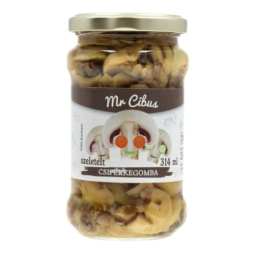 Mr.cibus csiperke gomba szeletelt