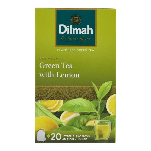Dilmah zöld tea citrom 20db