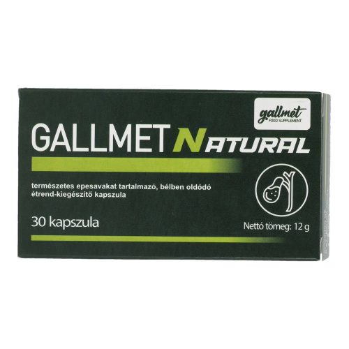 Gallmet-natural kapszula 30 db