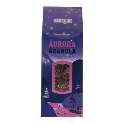 Hesters granola narancs.-csoki 300g gluténmentes