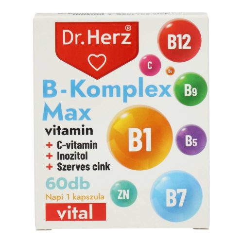 Dr. Herz b-komplex max kapszula 60 db