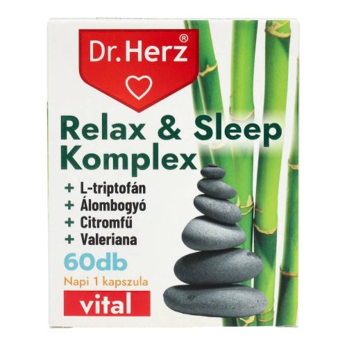 Dr. Herz relax&sleep kapszula 60 db
