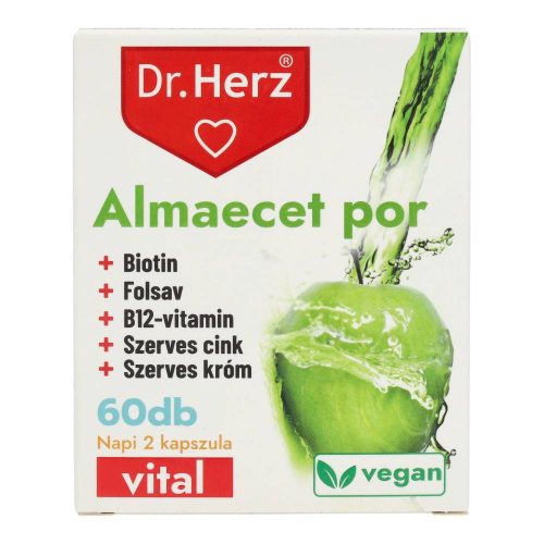 Dr. Herz almaecet por+biotin+folsav kapsz