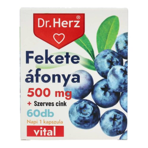 Dr. Herz fekete áfonya kapszula 60 db