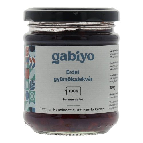 Gabiyo lekvár erdei gyümölcs 200g