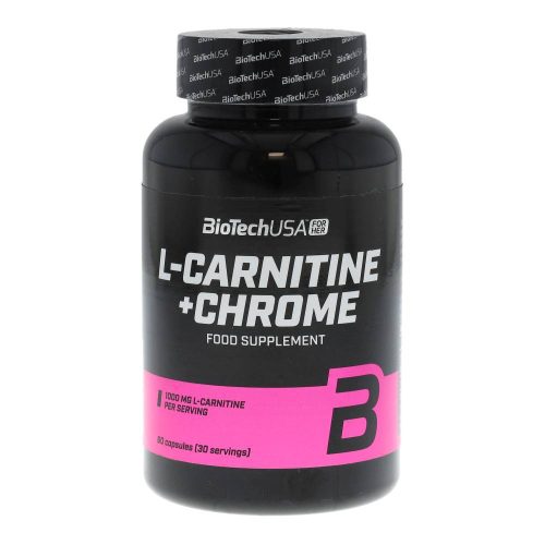 BioTechUSA l-carnitine+chrome kapszula 60 db