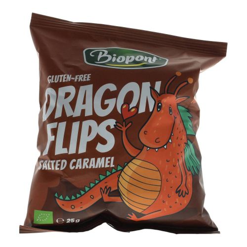 Biopont bio dragon flips sós karamellás 25g