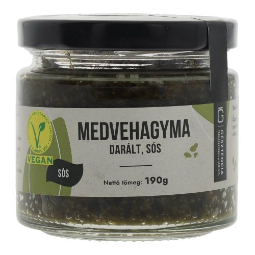 Gesztencia darált-sós medvehagyma