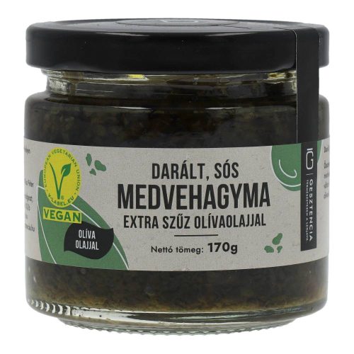Gesztencia sós medvehagyma olív.olajban