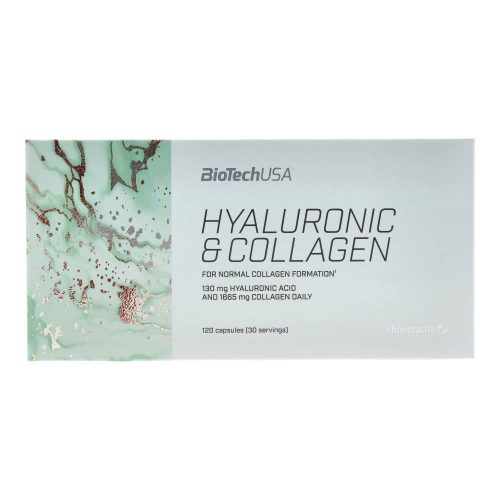 BioTechUSA Hyaluronic & Collagen kapszula, 120 db