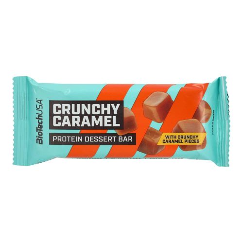 Biotech protein Dessert bar crunchy caram.