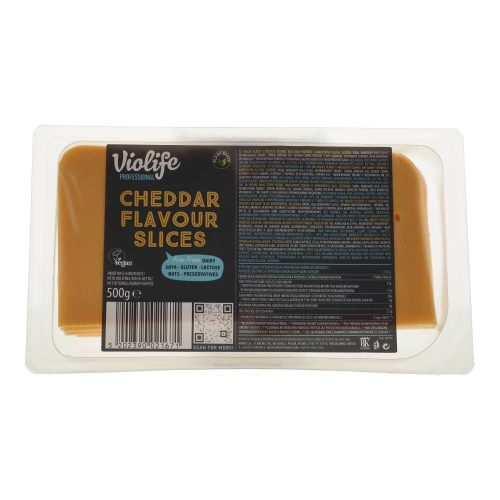 Violife növ.cheddar szeletelt 500g gluténmentes