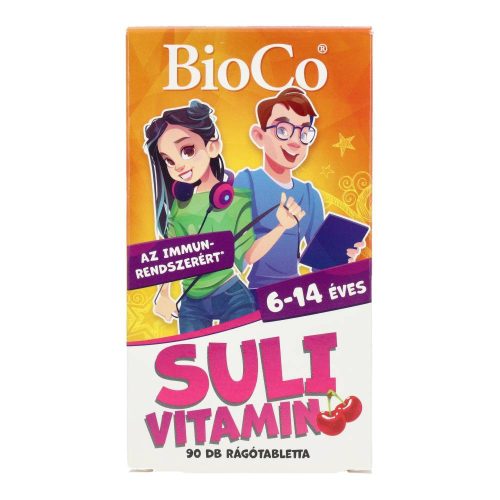Bioco suli vitamin rágótb. Cseresz. 90 db