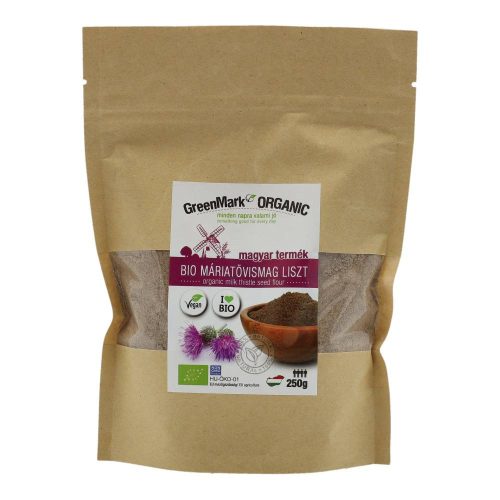 Greenmark bio máriatövis liszt 250g
