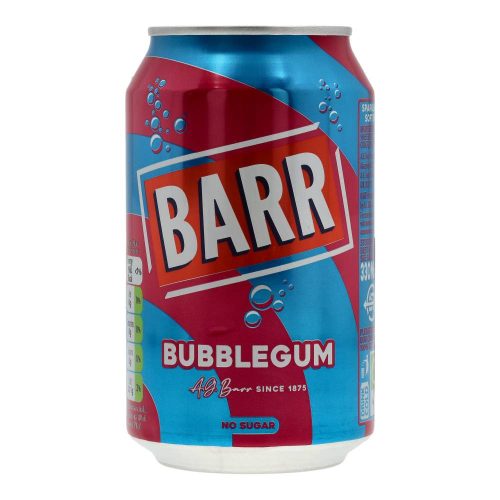Barr széns. Üdítő bubblegum cukormentes 330ml