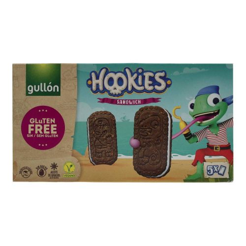 Gullón szendvicskeksz hookies 230g gluténmentes