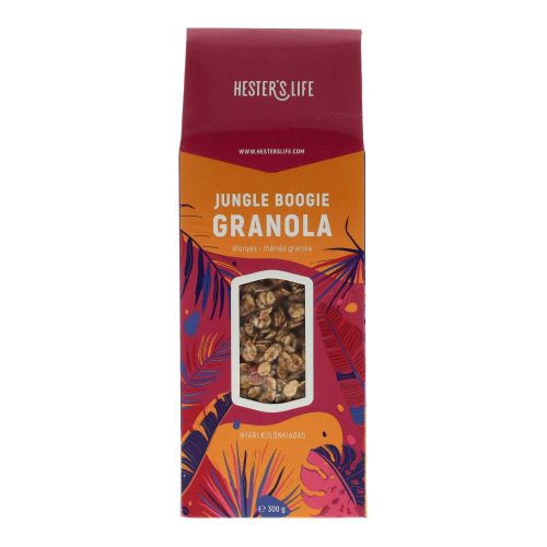 Hesters granola jungle b. 300g gluténmenteshozzáadott cukor nélkül