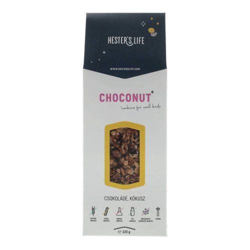 Hesters granola choconut 320g gluténmenteshozzáadott cukor nélkül