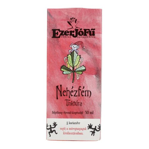 Ezerjófű tinktúra nehézfém 50 ml