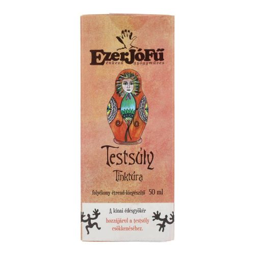 Ezerjófű tinktúra testsúly 50 ml