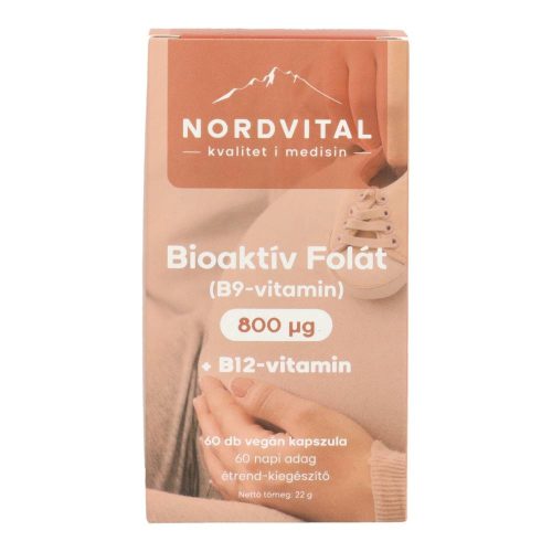 Nordvital b9 folát kapszula 60 db