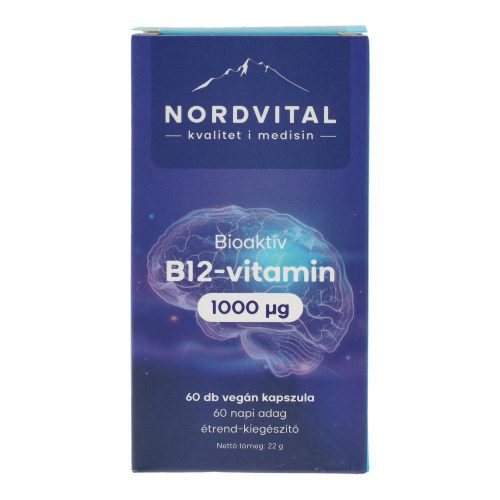 Nordvital b12 veg. Kapszula 60 db