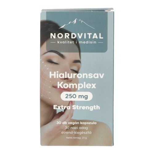 Nordvital hialuron komp. Veg.kapszula30 db