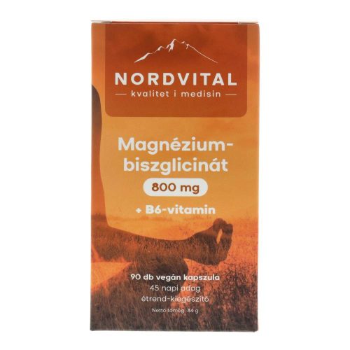 Nordvital magn.biszgl. Veg.kapszula 90 db