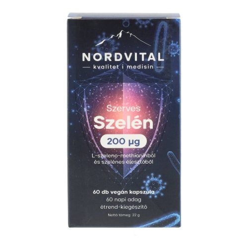 Nordvital szelén veg.kapszula 60 db