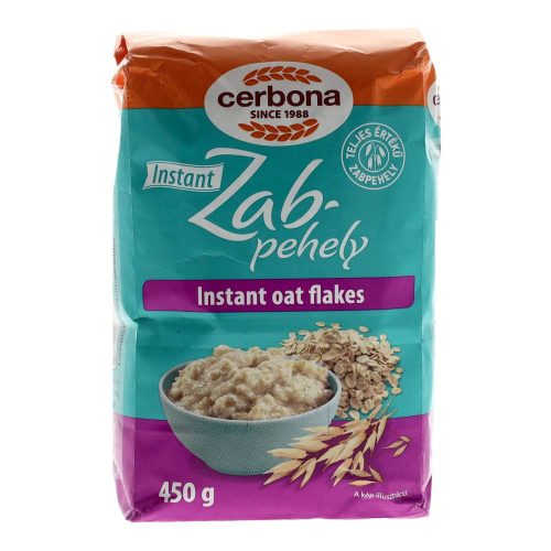 Cerbona zabpehely instantant 450g