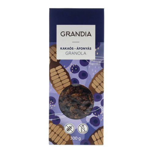 GRANDIA KAKAÓ-ÁFONY. GRANOLA GM.LM.