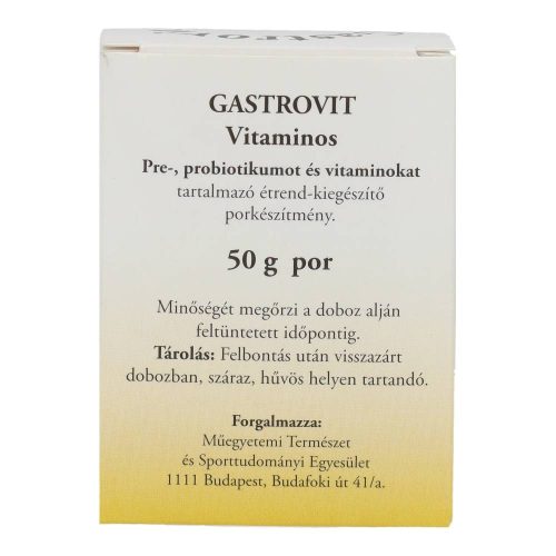 Gastrovit vitaminos probiot.por 50g