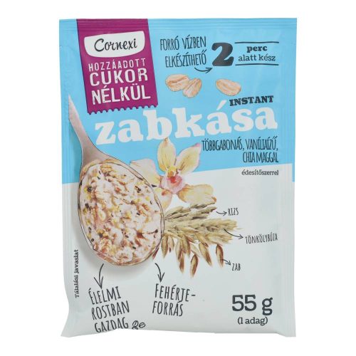 Cornexi zabkása többgabonás hozzáadott cukor nélkül 55g