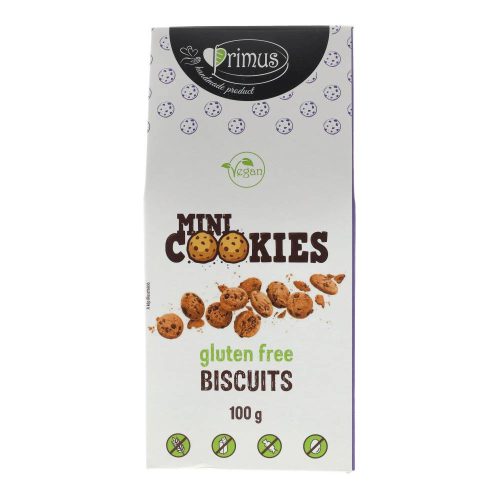 Primus vegan mini cookies gluténmentes 100g