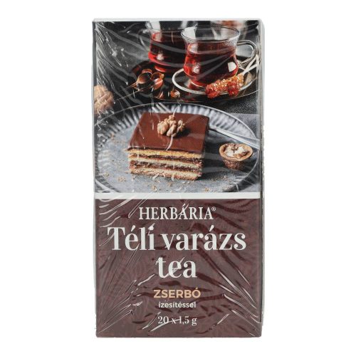 Herbária téli varázs tea zserbó