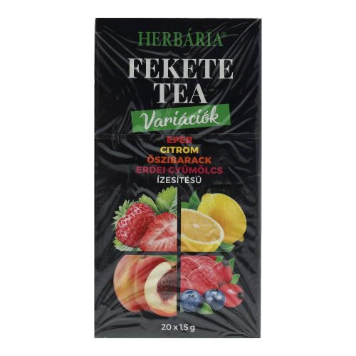 Herbária tea variációk eper-citrom